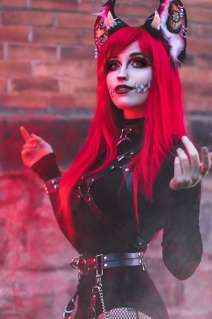 fishnets and harnesses